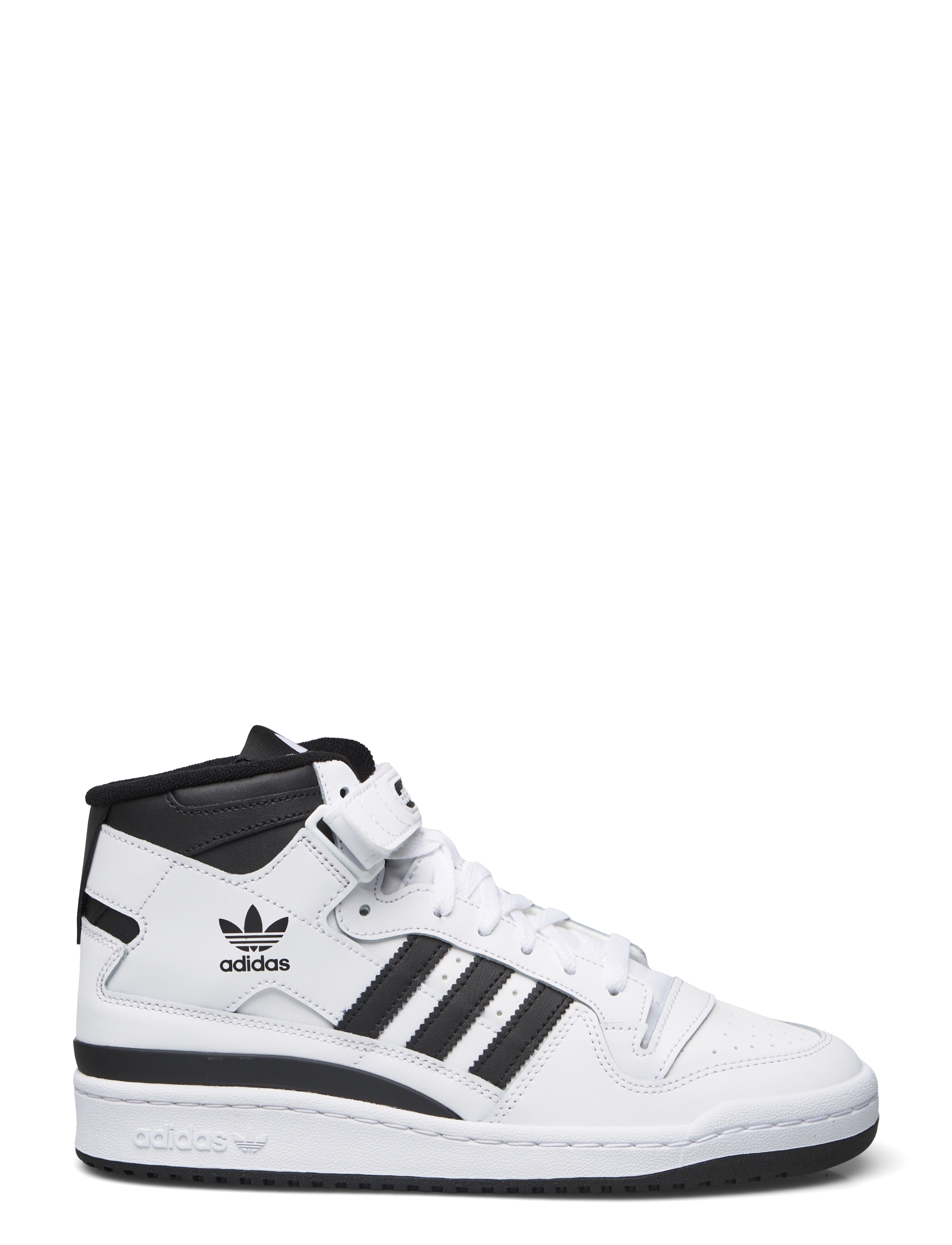 adidas Originals - FORUM MID - háir strigaskór - ftwwht/cblack/ftwwht - 1