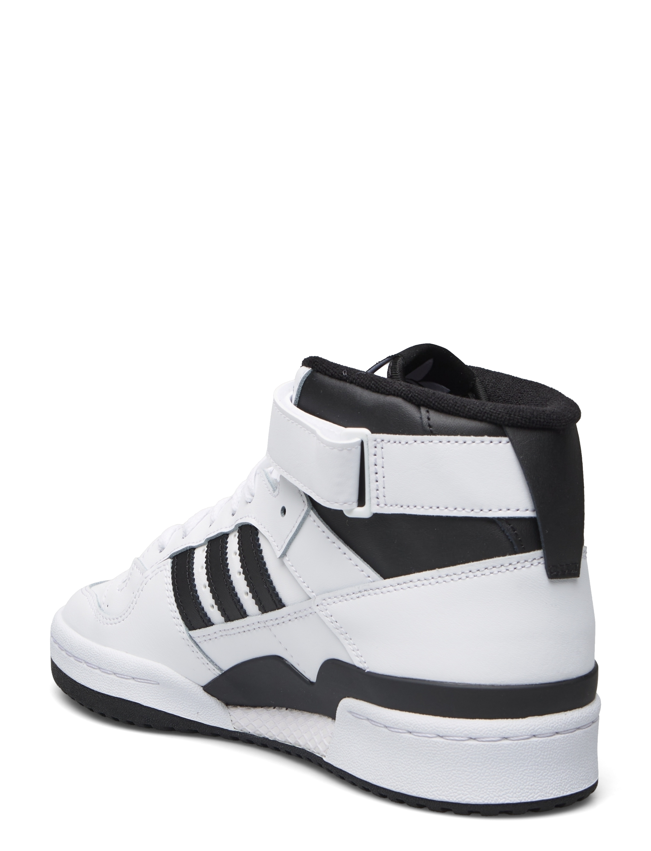 adidas Originals - FORUM MID - háir strigaskór - ftwwht/cblack/ftwwht - 2
