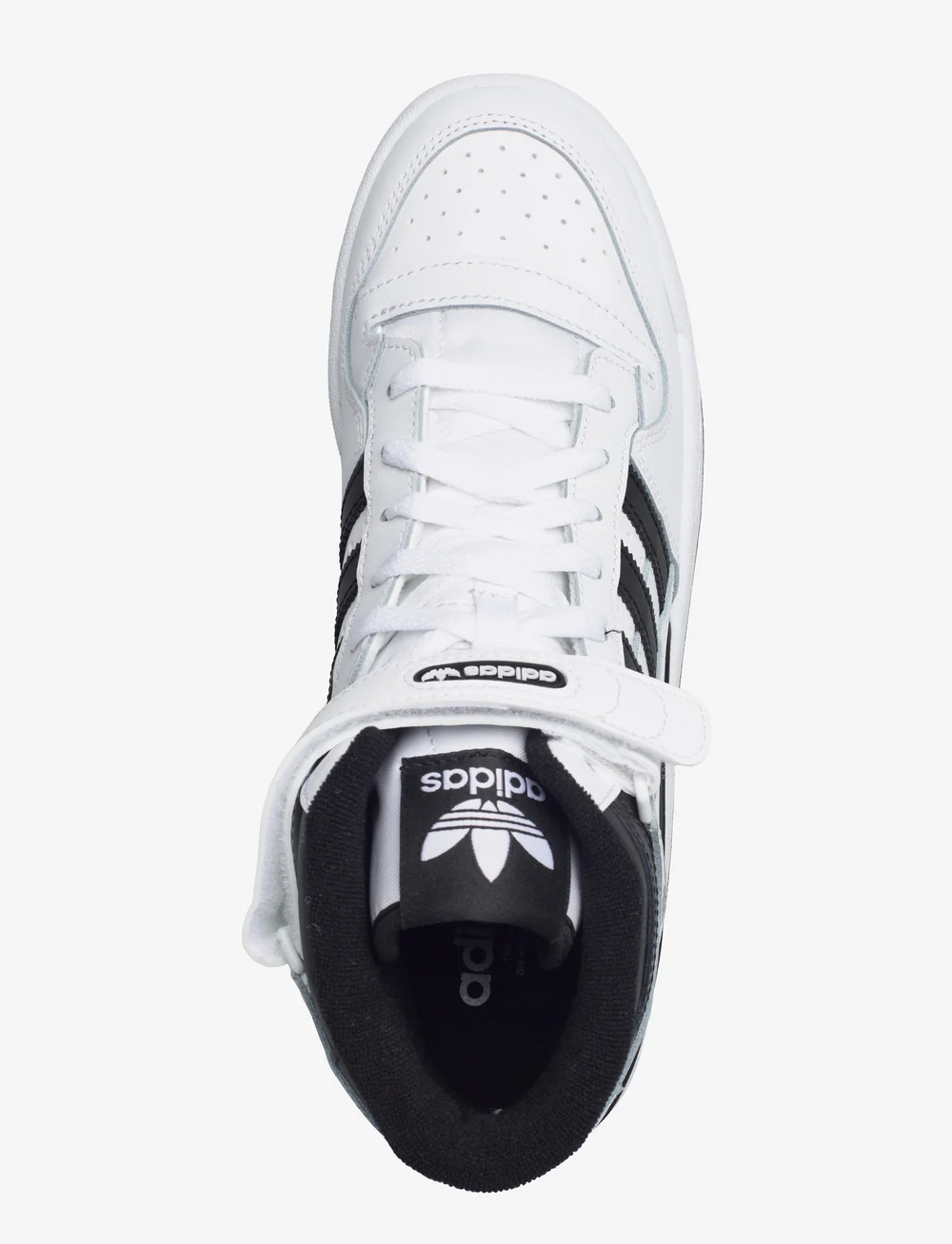 adidas Originals - FORUM MID - hoher schnitt - ftwwht/cblack/ftwwht - 3