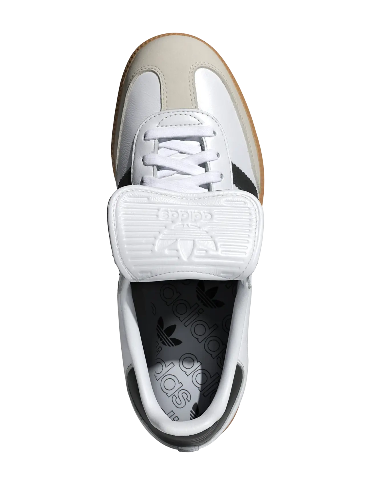 adidas Originals - SAMBA LT W - niedrige sneakers - ftwwht/cblack/goldmt - 4