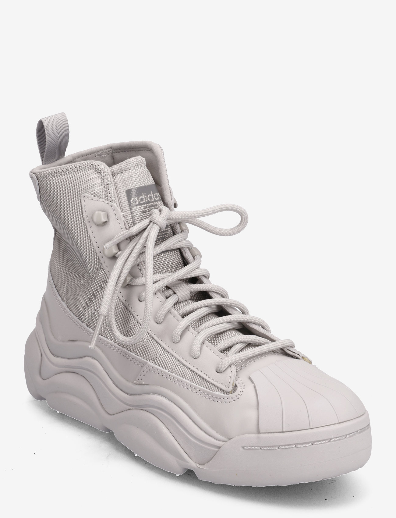 adidas Originals - Superstar Millencon Boot Shoes - korkeavartiset tennarit - gretwo/gretwo/grethr - 0