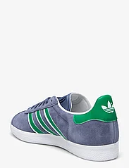 adidas Originals - GAZELLE - laisvalaikio batai žemu aulu - prloin/green/ftwwht - 2
