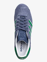 adidas Originals - GAZELLE - laisvalaikio batai žemu aulu - prloin/green/ftwwht - 3