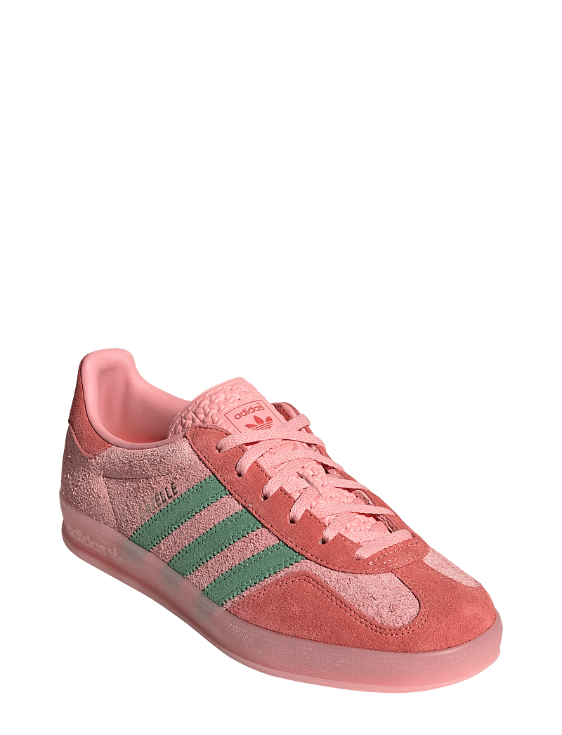 adidas Originals - GAZELLE INDOOR W - låga sneakers - sepisp/prlogr/prelsc - 0