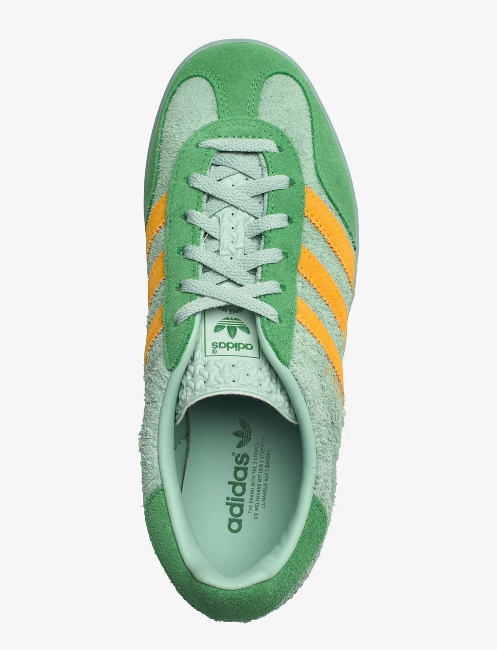 adidas Originals - GAZELLE INDOOR W - tennised - hazgrn/prlogr/creyel - 3