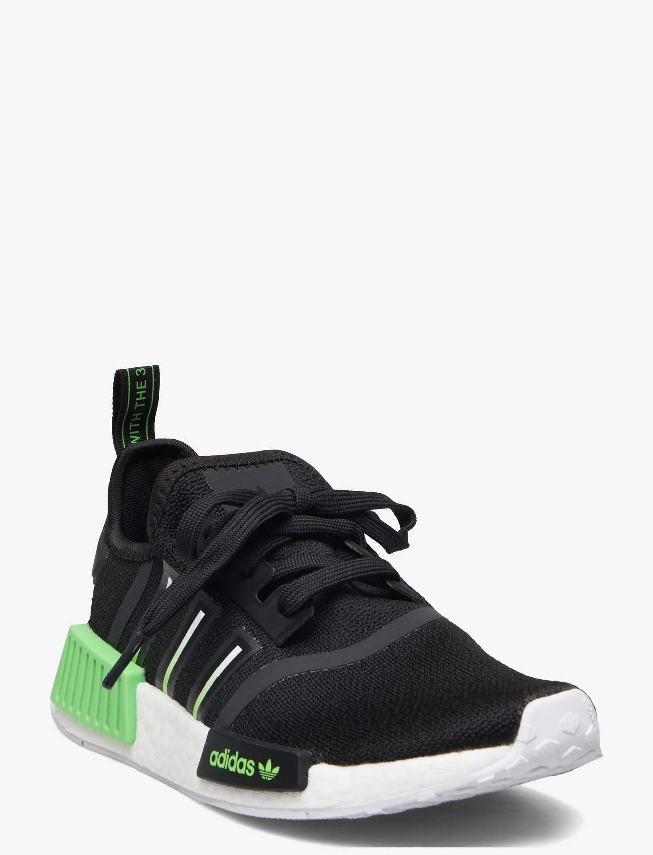 adidas Originals - NMD_R1 J - børn - cblack/luclim/ftwwht - 0