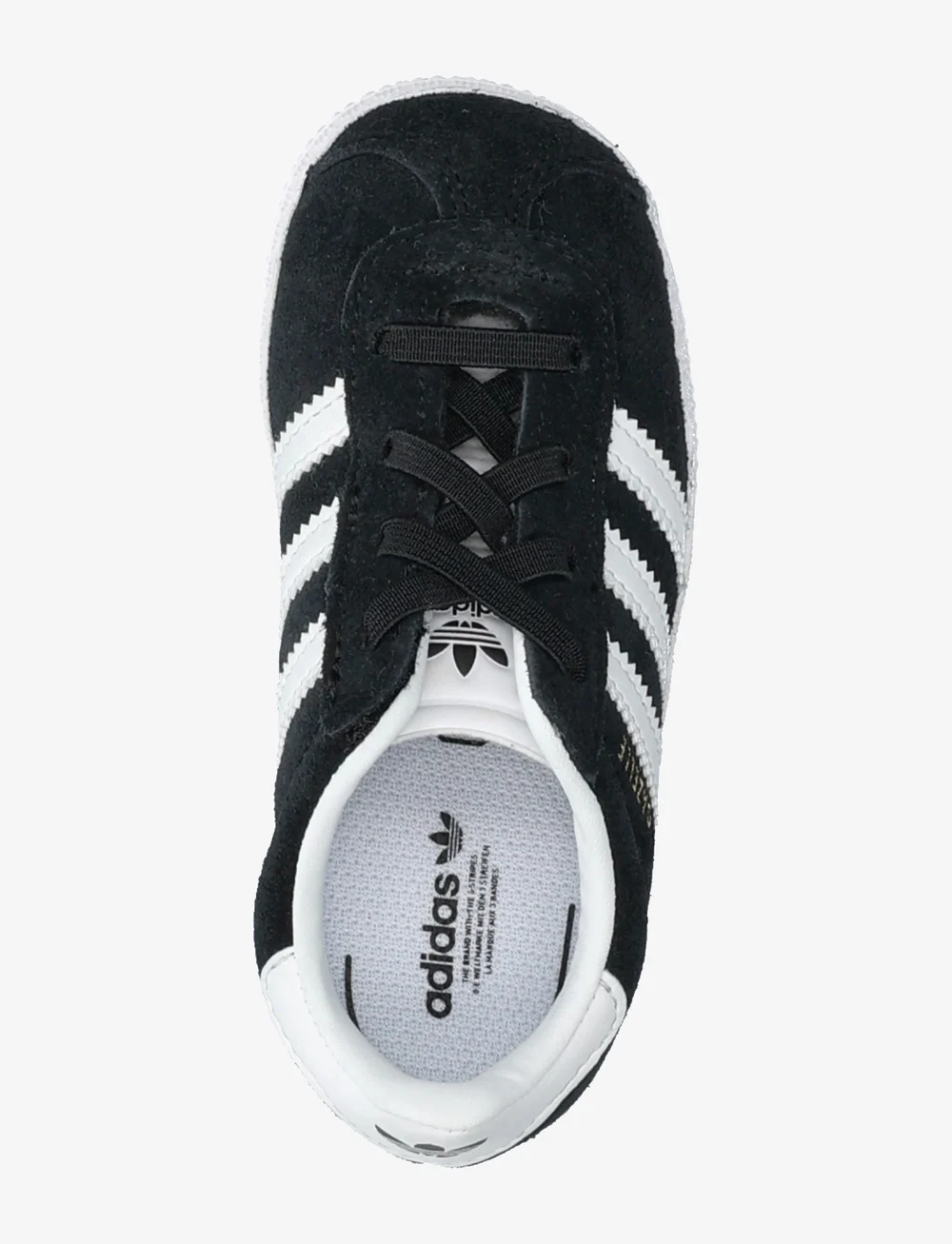 adidas Originals - GAZELLE CF EL I - low-top sneakers - cblack/ftwwht/ftwwht - 3