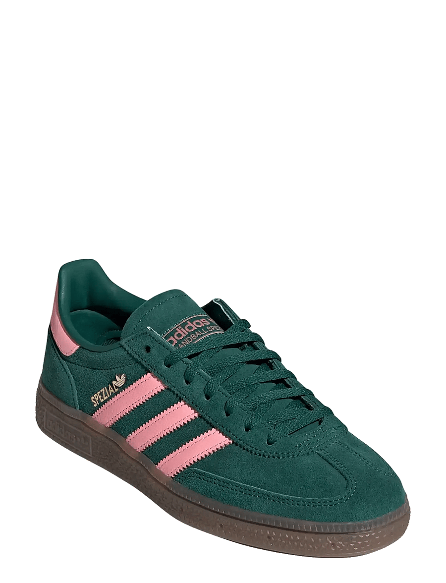 adidas Originals - HANDBALL SPEZIAL W - baskets basses - cgreen/pinspa/goldmt - 0