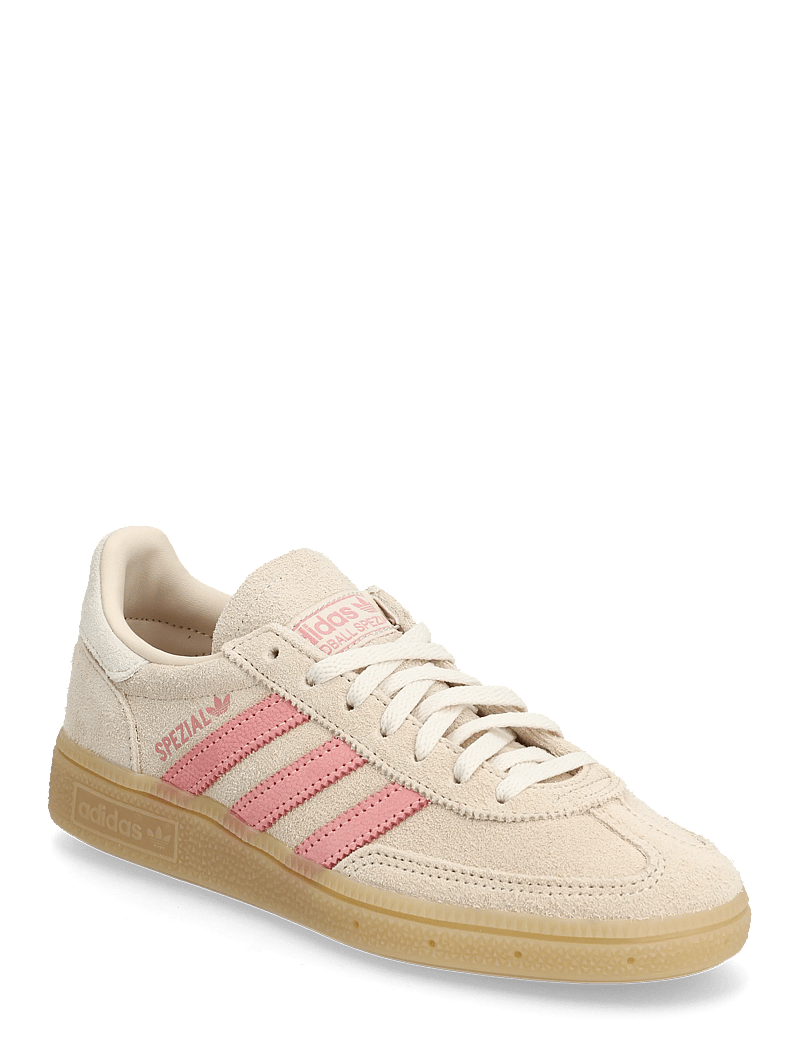adidas Originals - HANDBALL SPEZIAL W - low top sneakers - crli/pinspa/wonwhi - 0