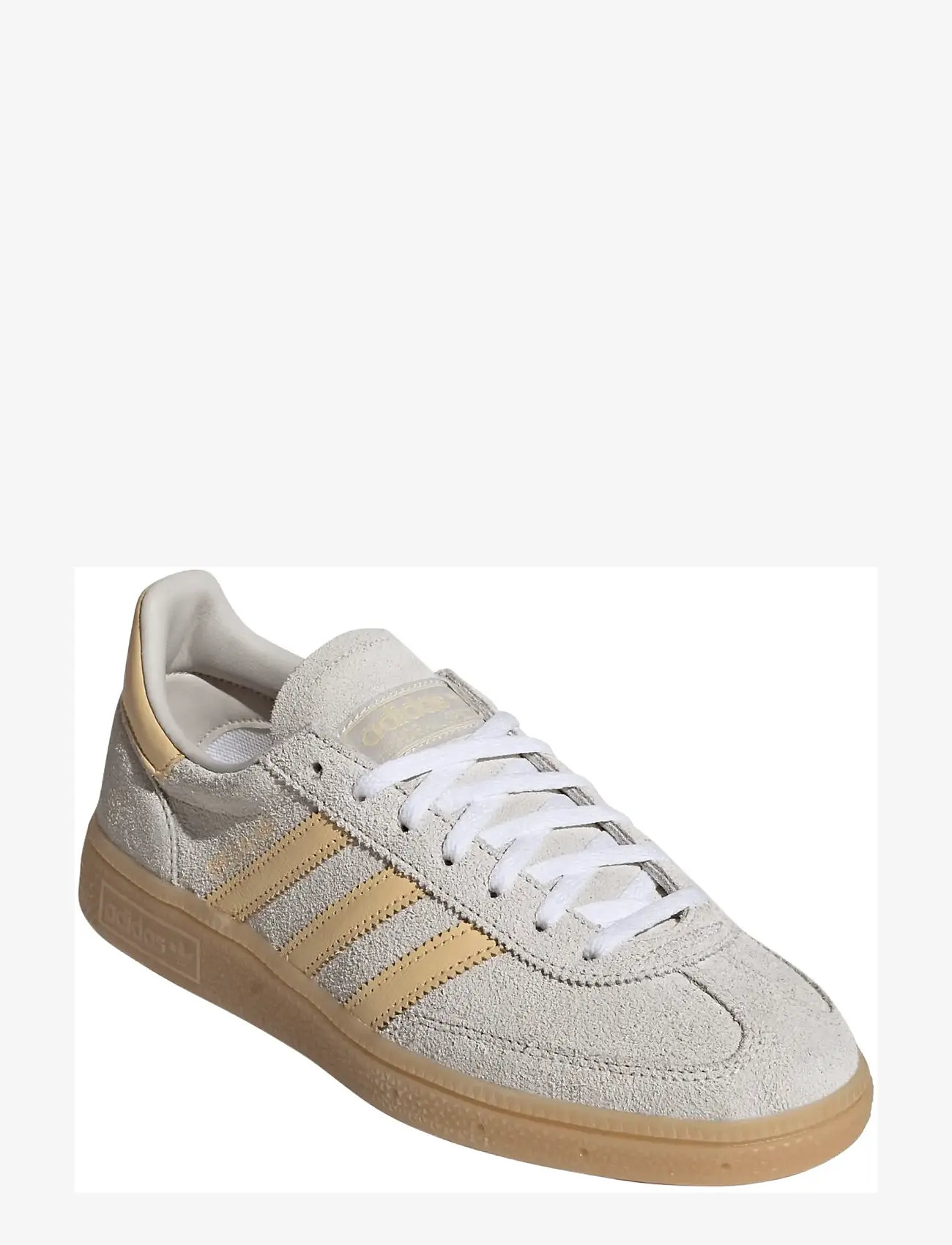 adidas Originals - HANDBALL SPEZIAL W - lave sneakers - alumin/orgtin/ftwwht - 0