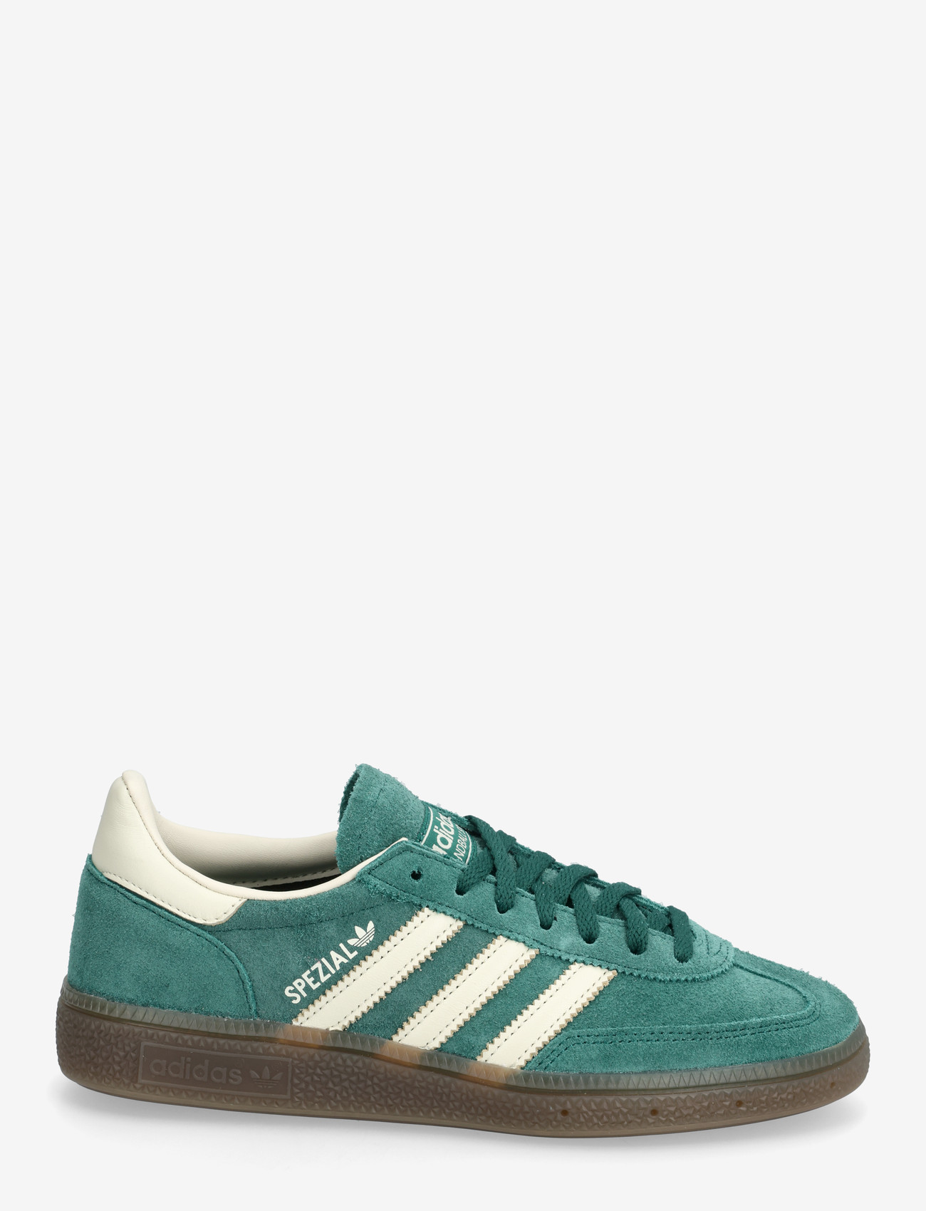 adidas Originals - HANDBALL SPEZIAL W - lave sneakers - cgreen/crewht/gum5 - 1