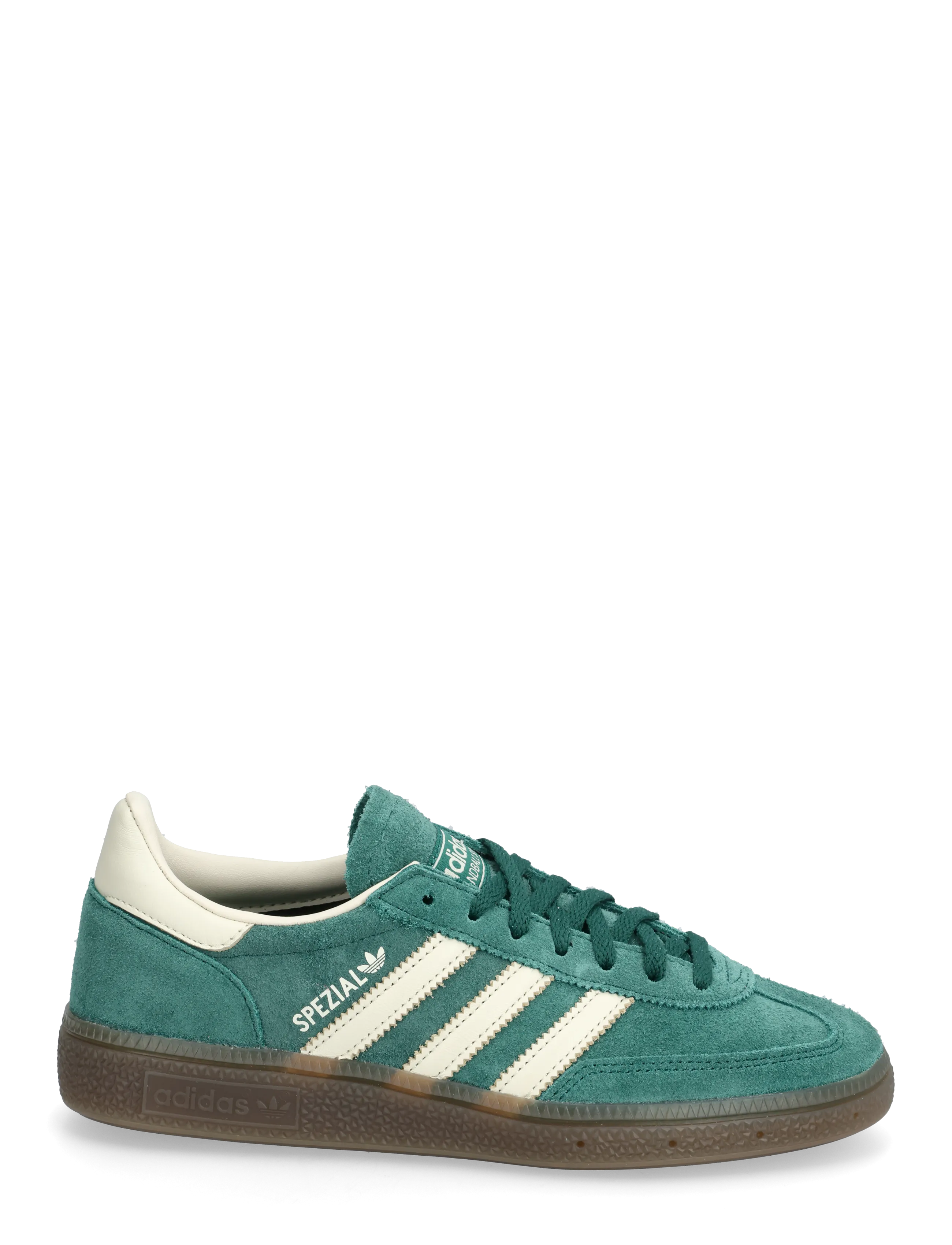 adidas Originals - HANDBALL SPEZIAL W - lave sneakers - cgreen/crewht/gum5 - 1
