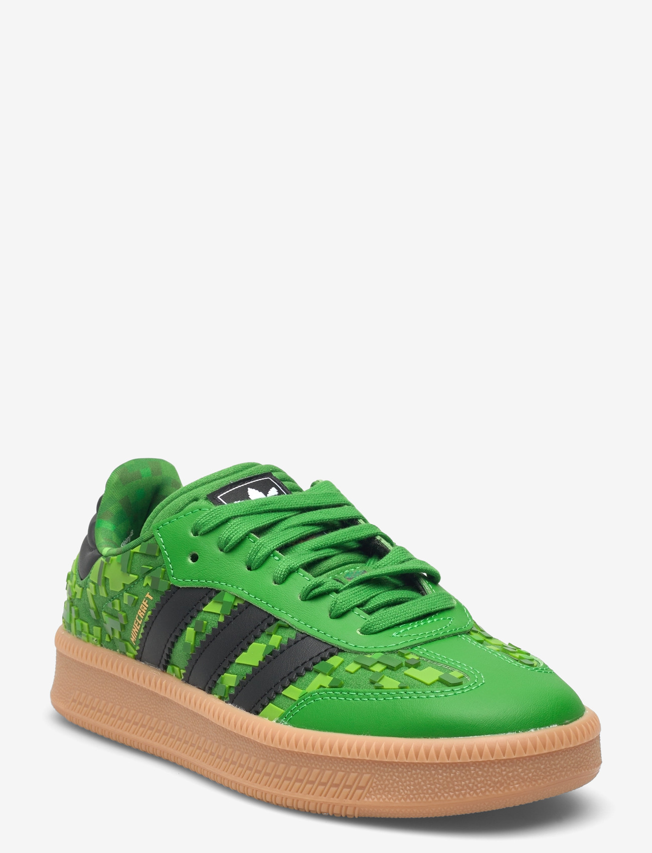 adidas Originals - SAMBA XLG J - lav ankel - green/cblack/ftwwht - 0