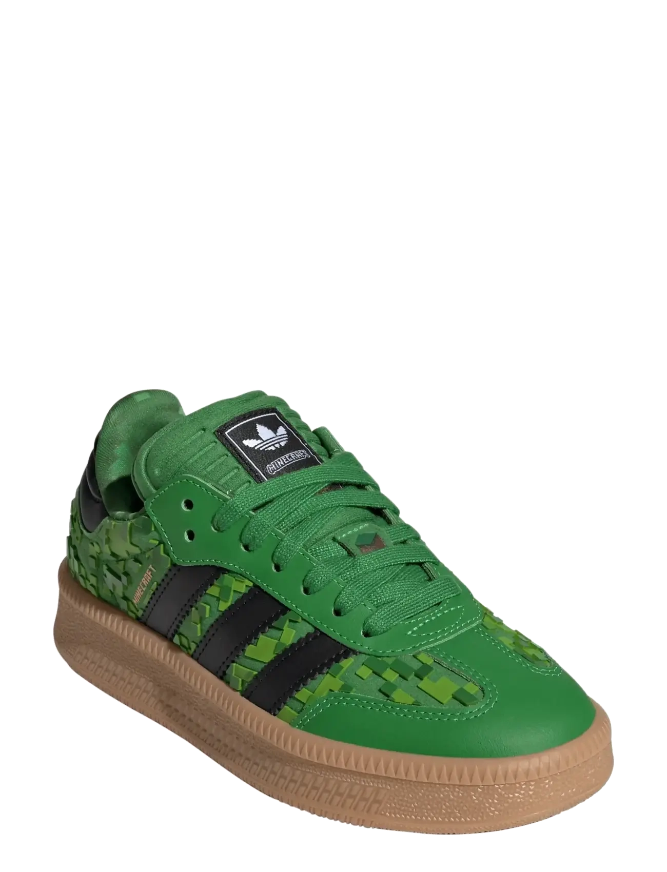 adidas Originals SAMBA XLG J - Sneakers - GREEN/CBLACK/FTWWHT / green