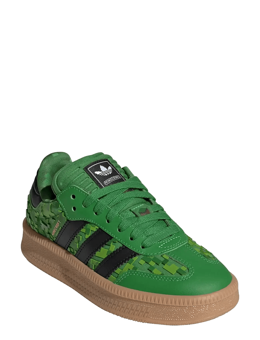 adidas Originals - SAMBA XLG J - niedriger schnitt - green/cblack/ftwwht - 0