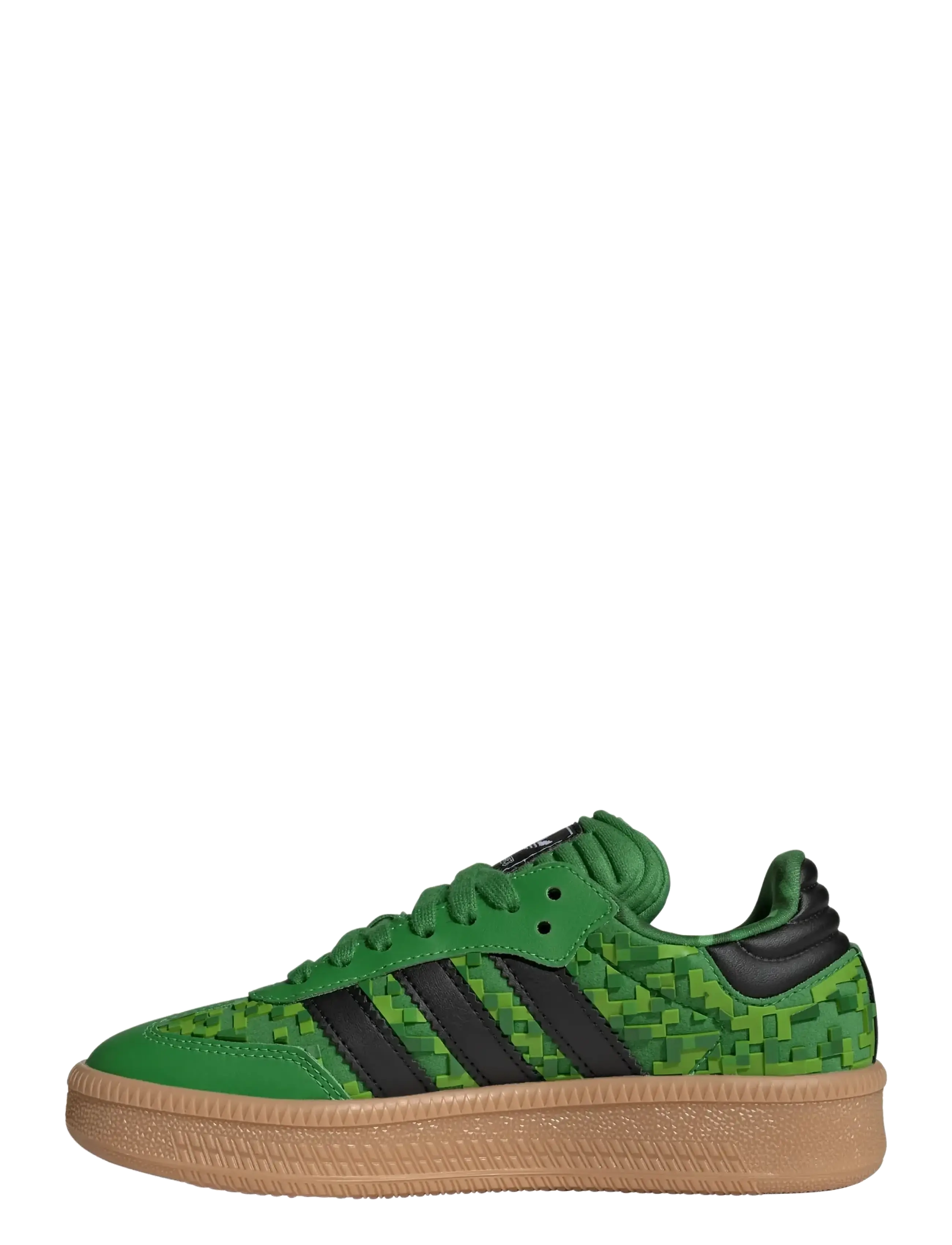 adidas Originals - SAMBA XLG J - låga sneakers - green/cblack/ftwwht - 2