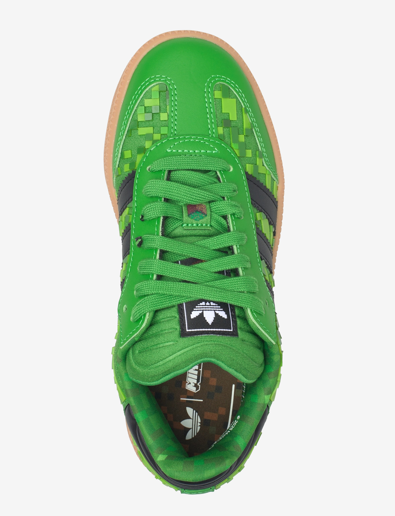 adidas Originals - SAMBA XLG J - lav ankel - green/cblack/ftwwht - 3