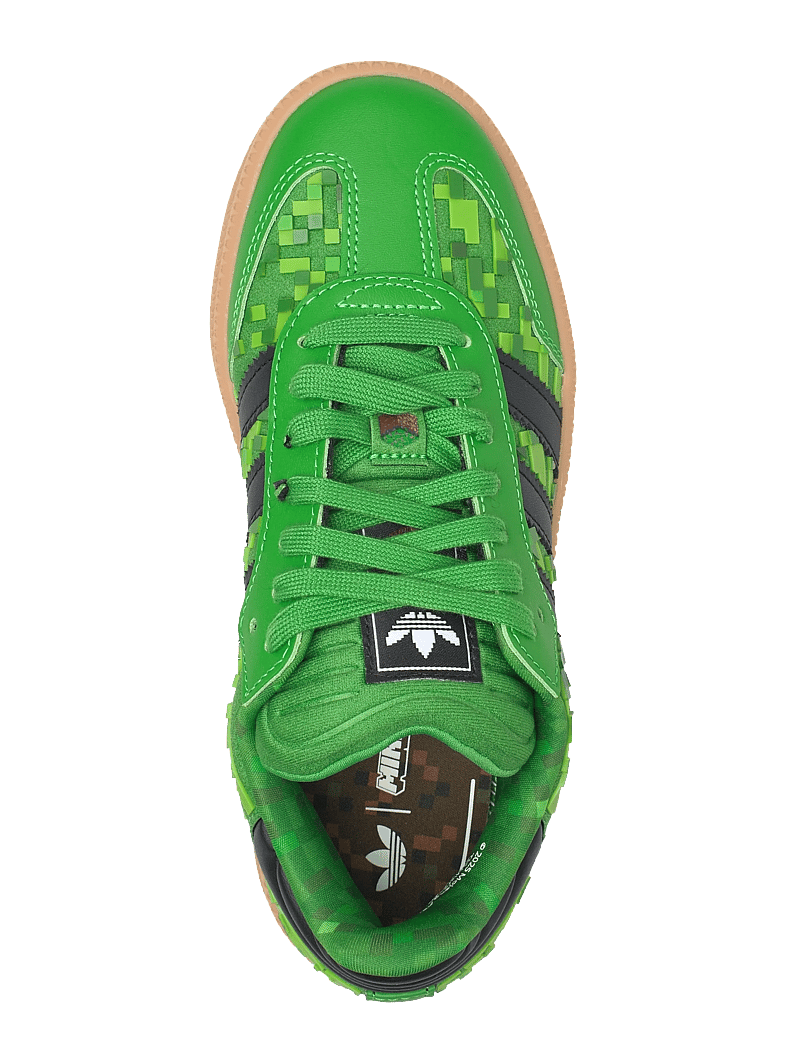 adidas Originals - SAMBA XLG J - niedriger schnitt - green/cblack/ftwwht - 3