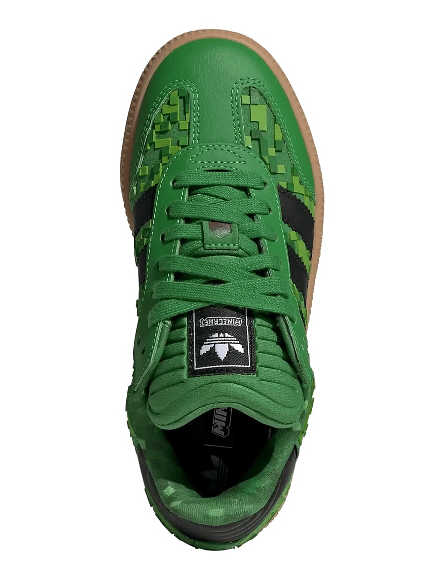 adidas Originals - SAMBA XLG J - niedriger schnitt - green/cblack/ftwwht - 4