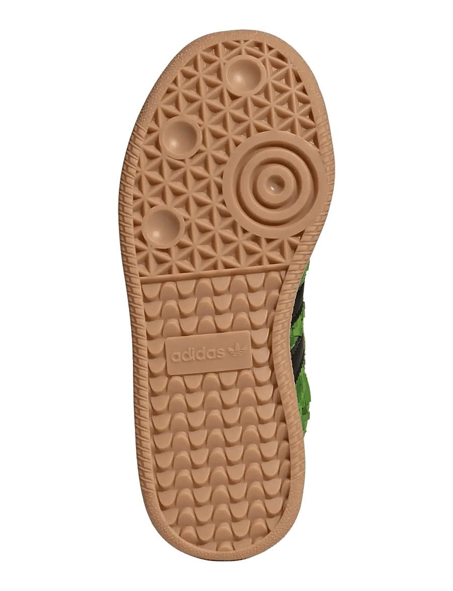 adidas Originals - SAMBA XLG J - niedriger schnitt - green/cblack/ftwwht - 5