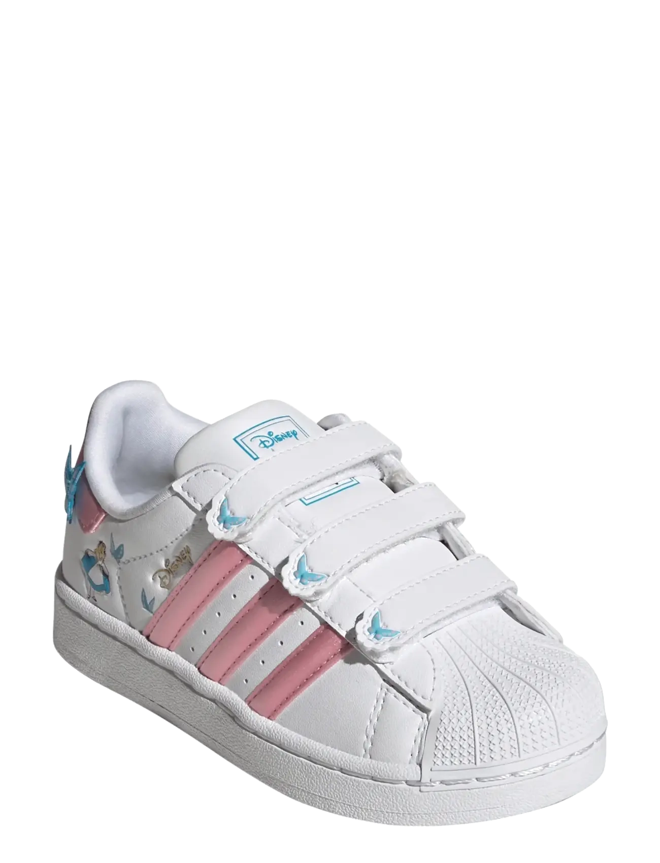 adidas Originals SUPERSTAR II CF C - Back to school - FTWWHT/LTPINK/LUAQ / white
