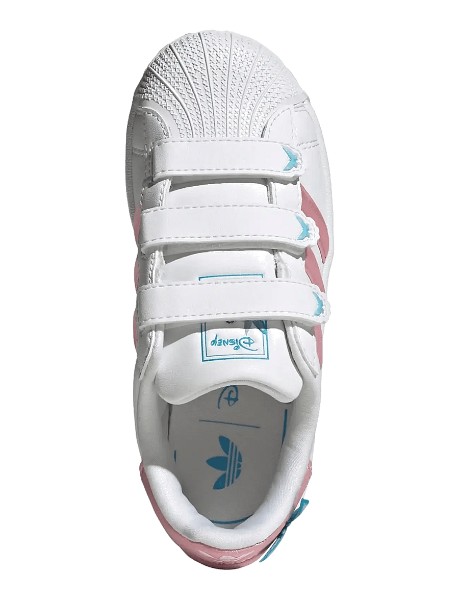 adidas Originals - SUPERSTAR II CF C - låga sneakers - ftwwht/ltpink/luaq - 4
