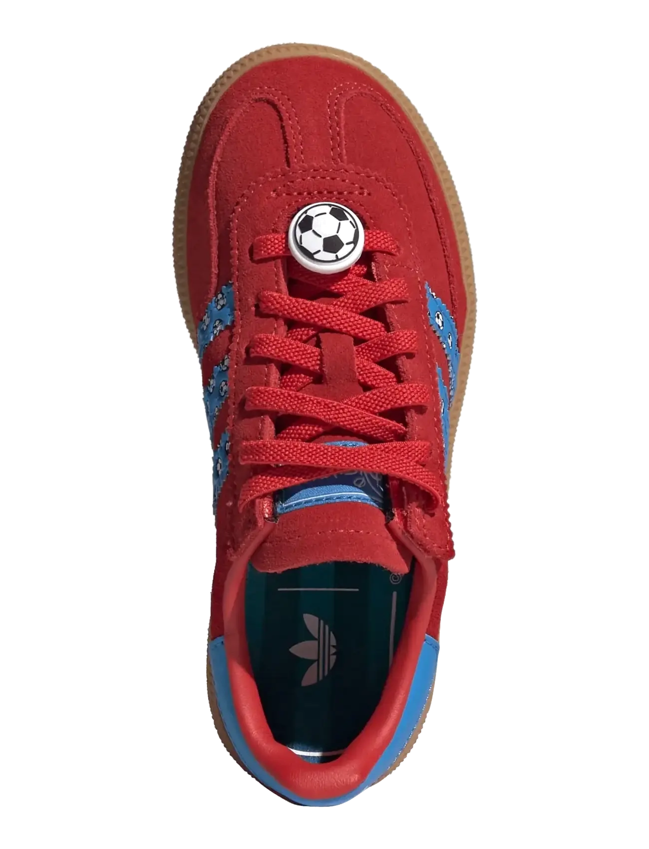 adidas Originals - HANDBALL SPEZIAL CF EL C - lave sneakers - red/lurabl/gum3 - 4