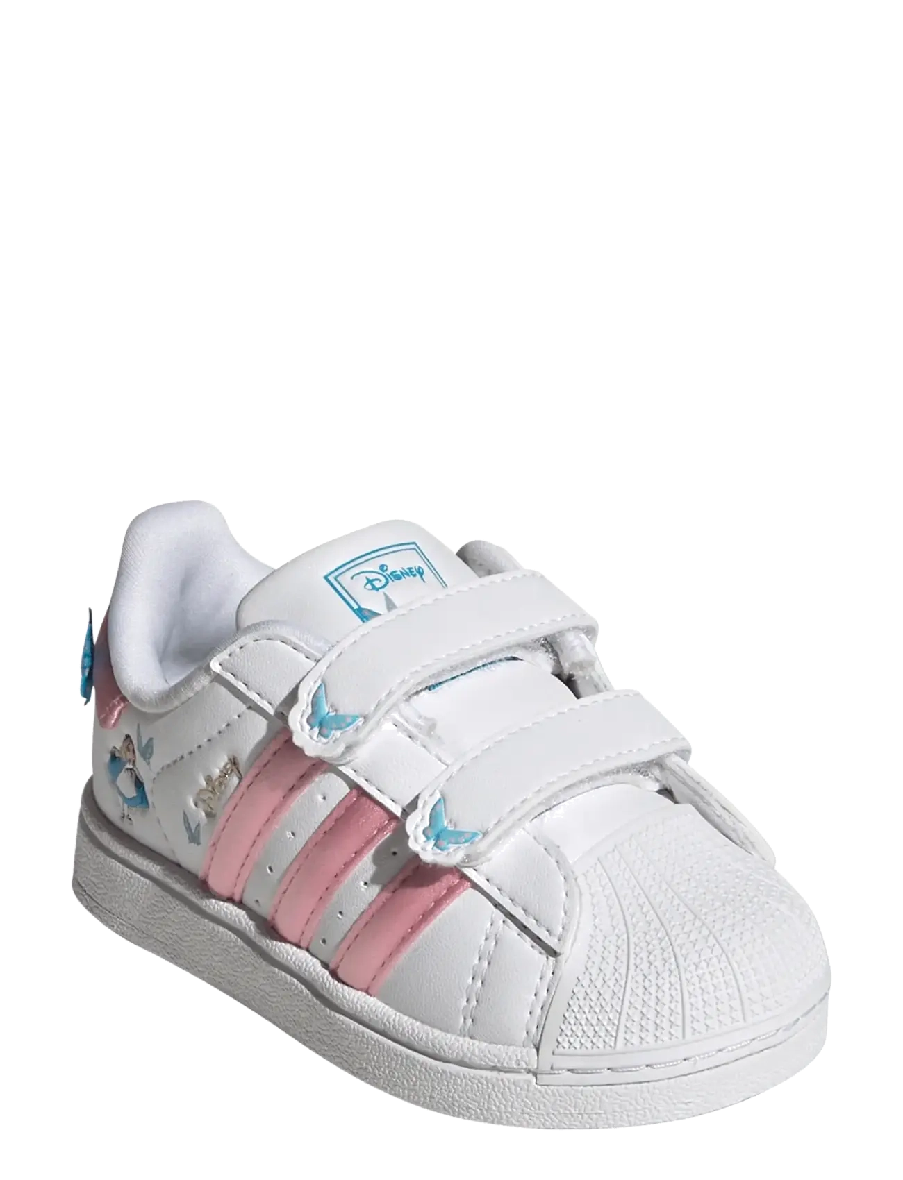 adidas Originals SUPERSTAR II CF I - Jalanõud - FTWWHT/LTPINK/LUAQ / white