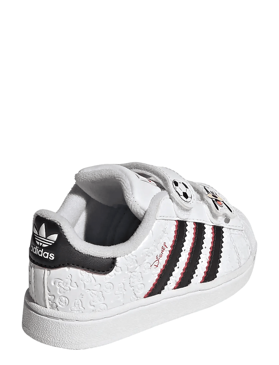 adidas Originals - SUPERSTAR II CF I - baskets basses - ftwwht/cblack/red - 3