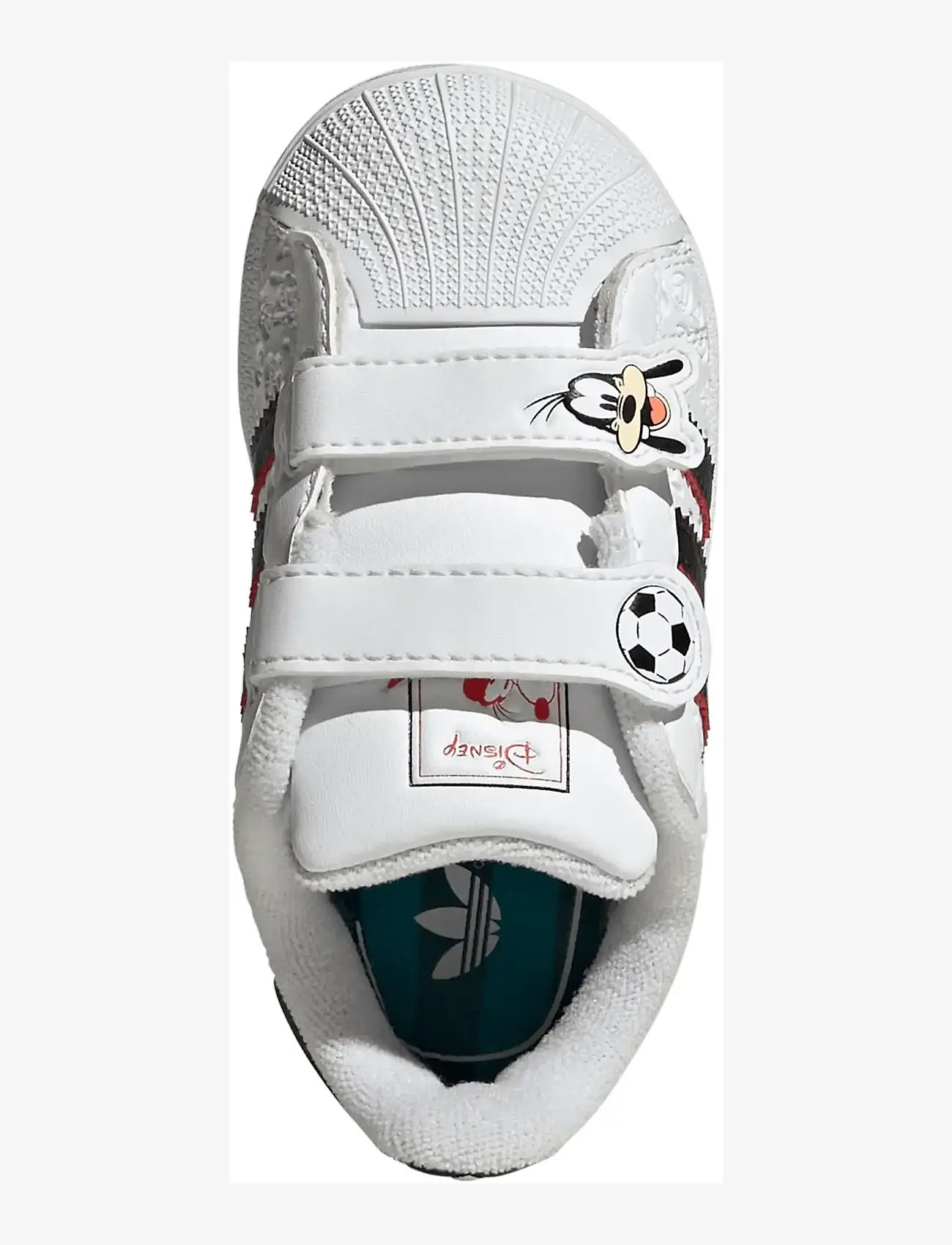 adidas Originals - SUPERSTAR II CF I - low-top sneakers - ftwwht/cblack/red - 4