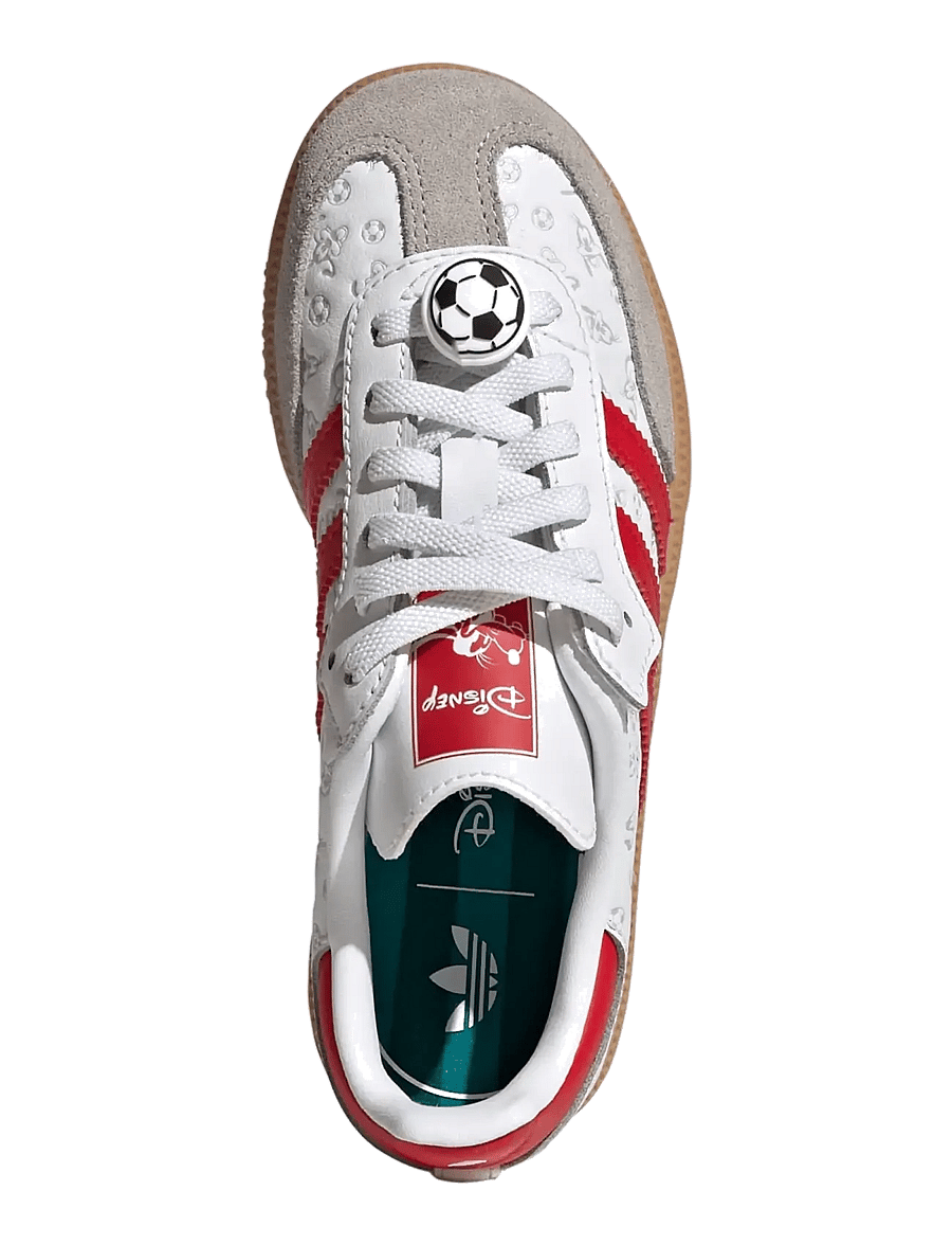 adidas Originals - SAMBA OG CF EL C - baskets basses - ftwwht/betsca/gum3 - 4