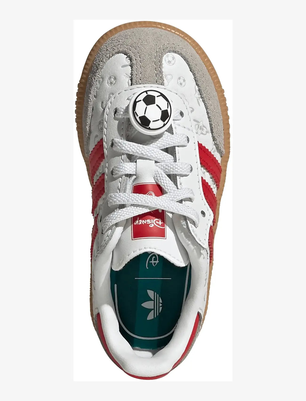 adidas Originals - SAMBA OG CF EL I - niedriger schnitt - ftwwht/betsca/gum3 - 4