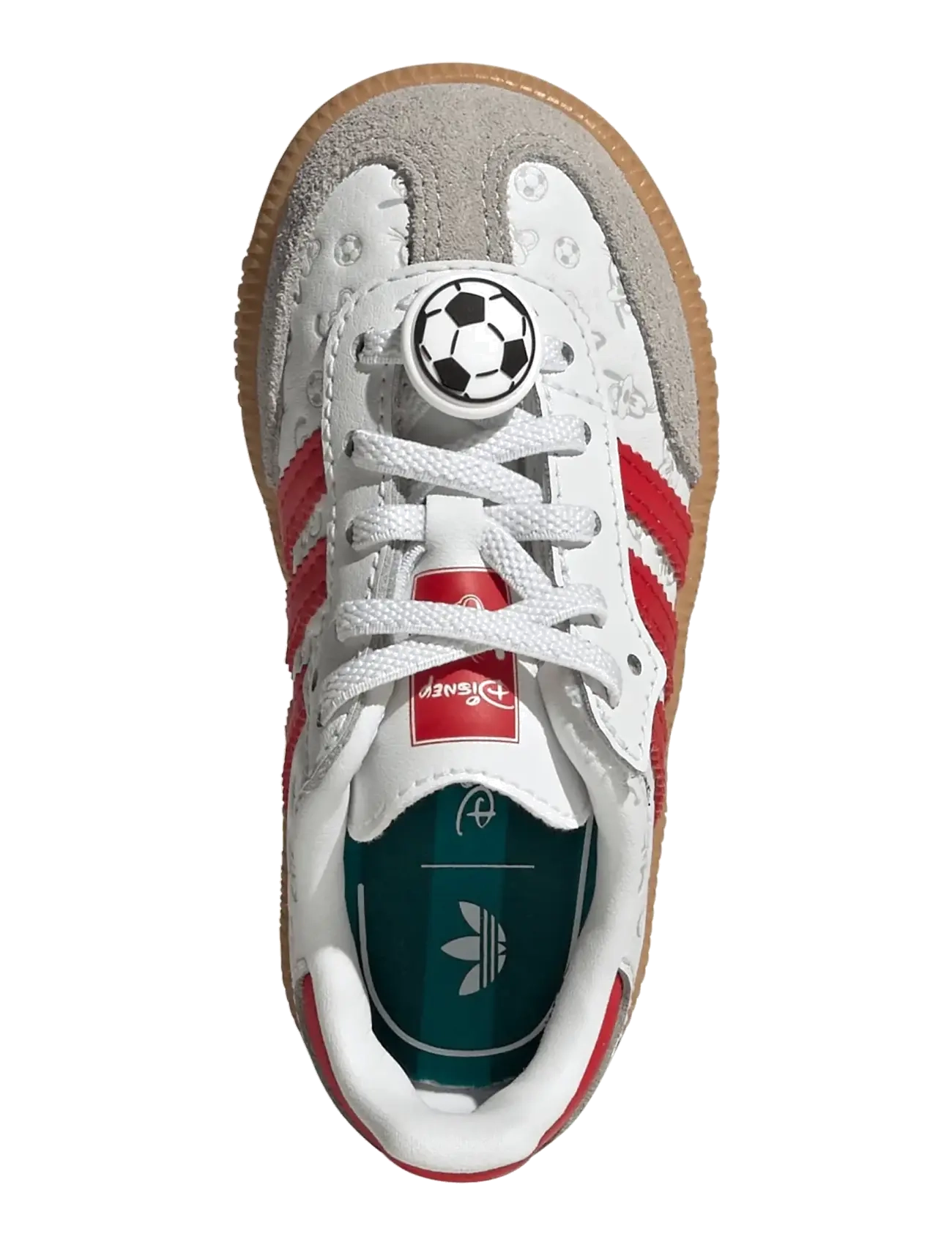 adidas Originals - SAMBA OG CF EL I - lágir strigaskór - ftwwht/betsca/gum3 - 4