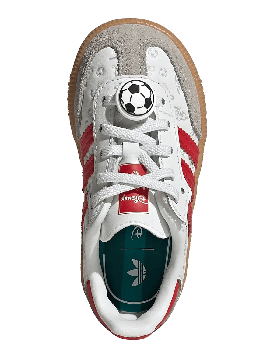 adidas Originals - SAMBA OG CF EL I - niedriger schnitt - ftwwht/betsca/gum3 - 4