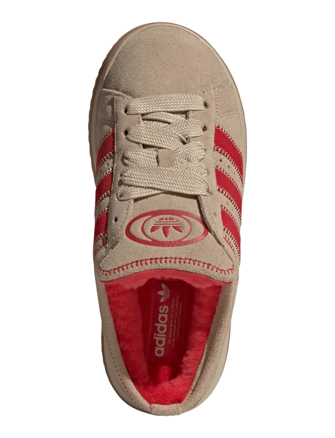 adidas Originals - CAMPUS 00s WTR LO  W - niedrige sneakers - stokha/stokha/betsca - 4