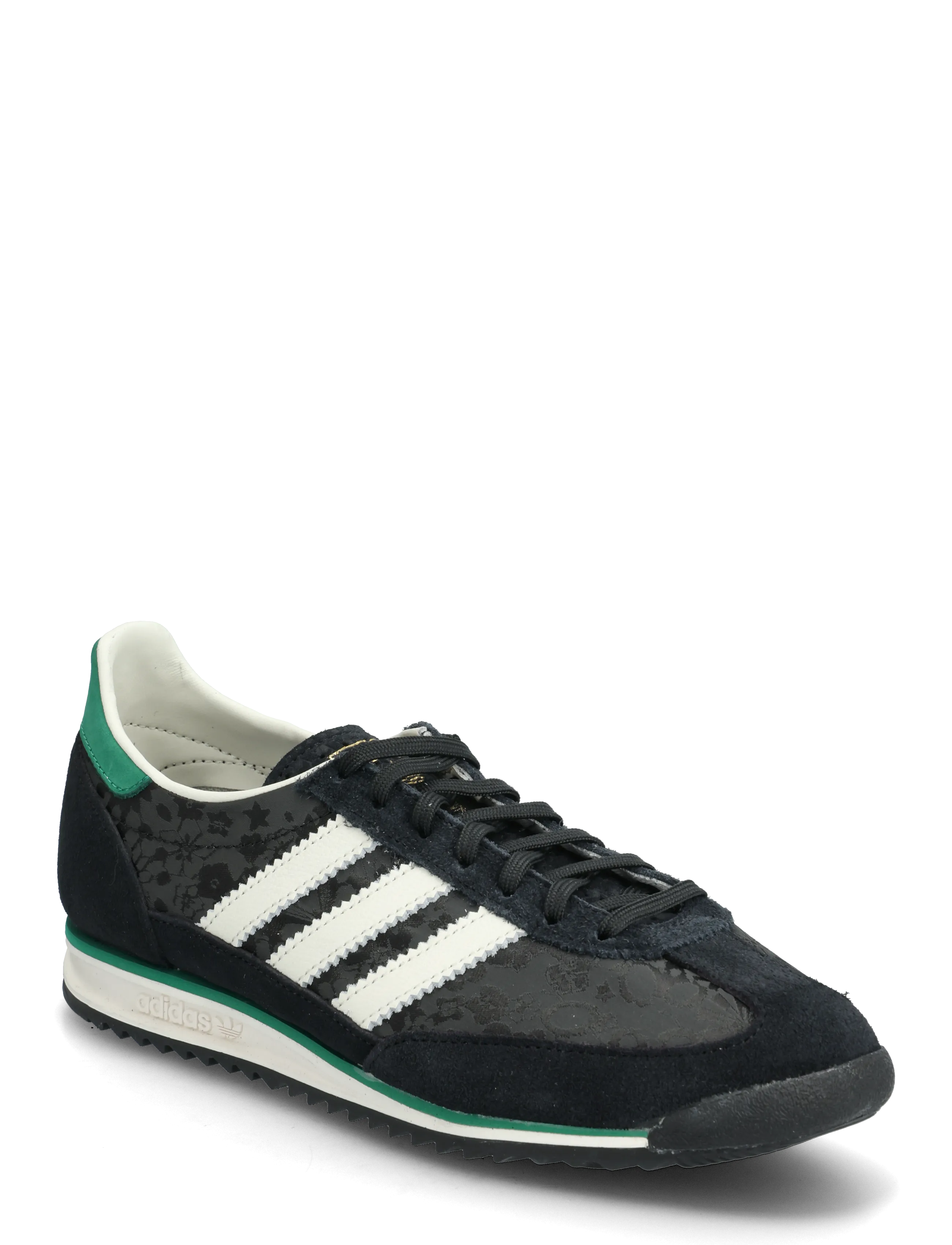 adidas Originals SL 72 OG W - Shoes - CBLACK/OWHITE/BGREEN / black