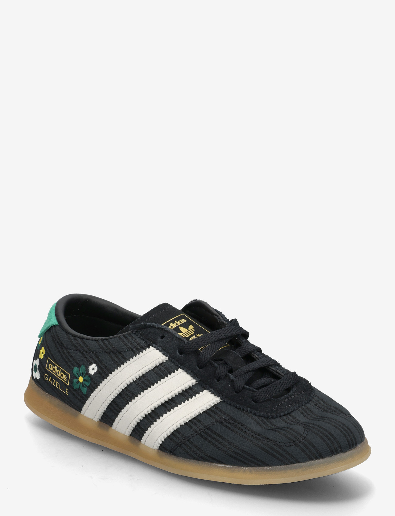 adidas Originals - GAZELLE LO PRO W - låga sneakers - cblack/owhite/gum3 - 0