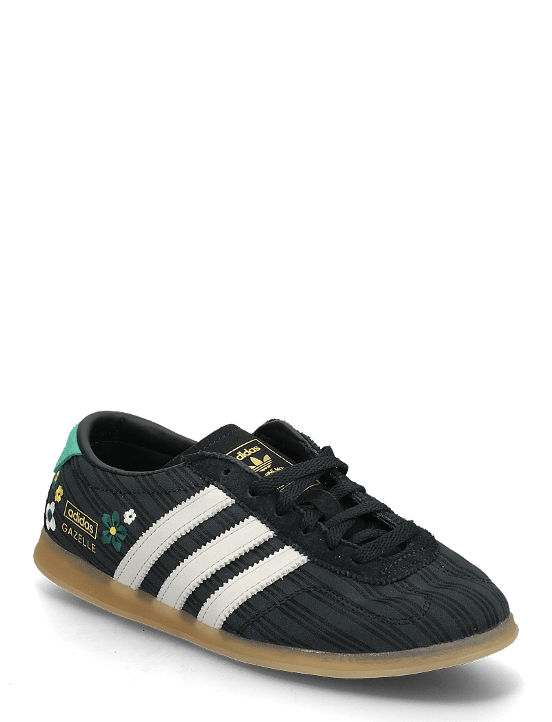 adidas Originals - GAZELLE LO PRO W - låga sneakers - cblack/owhite/gum3 - 0