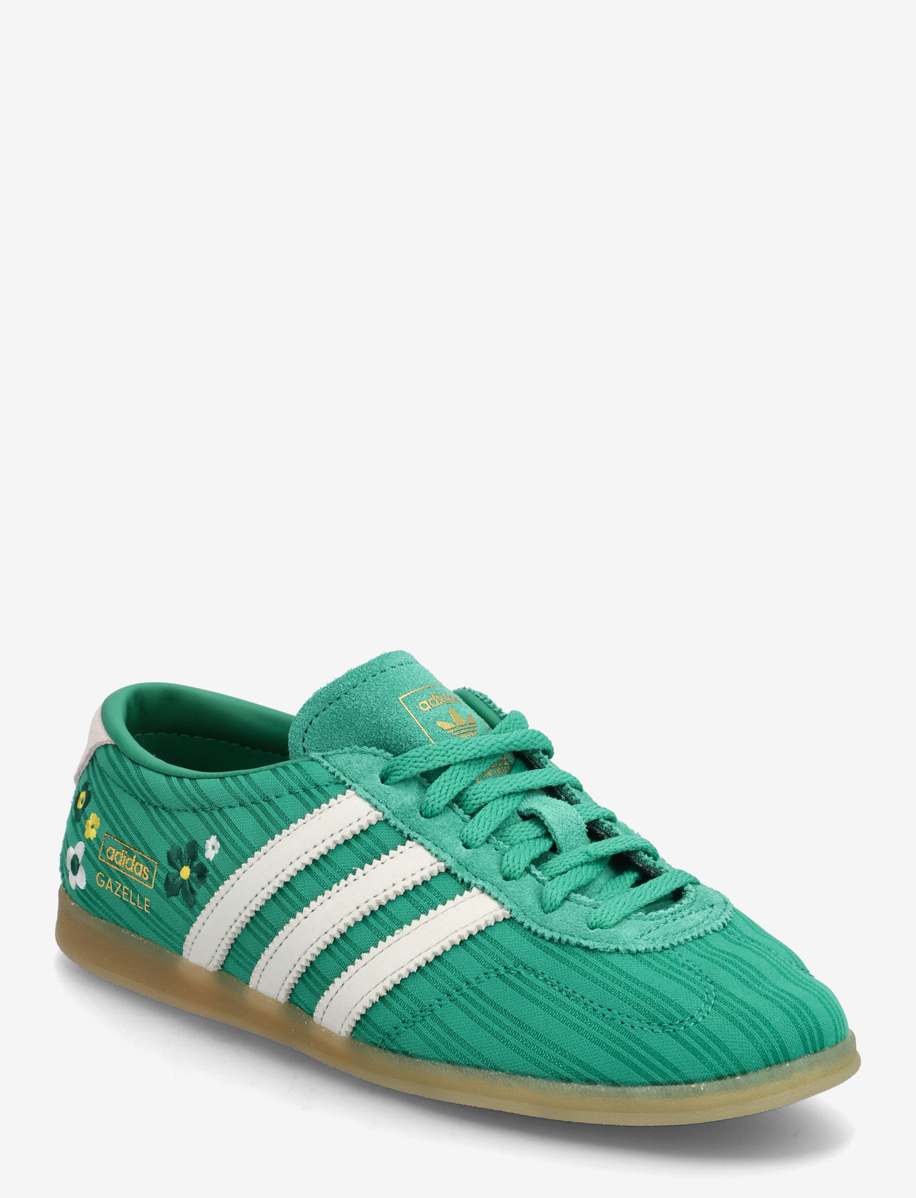 adidas Originals - GAZELLE LO PRO W - niedrige sneakers - bgreen/owhite/gum3 - 0
