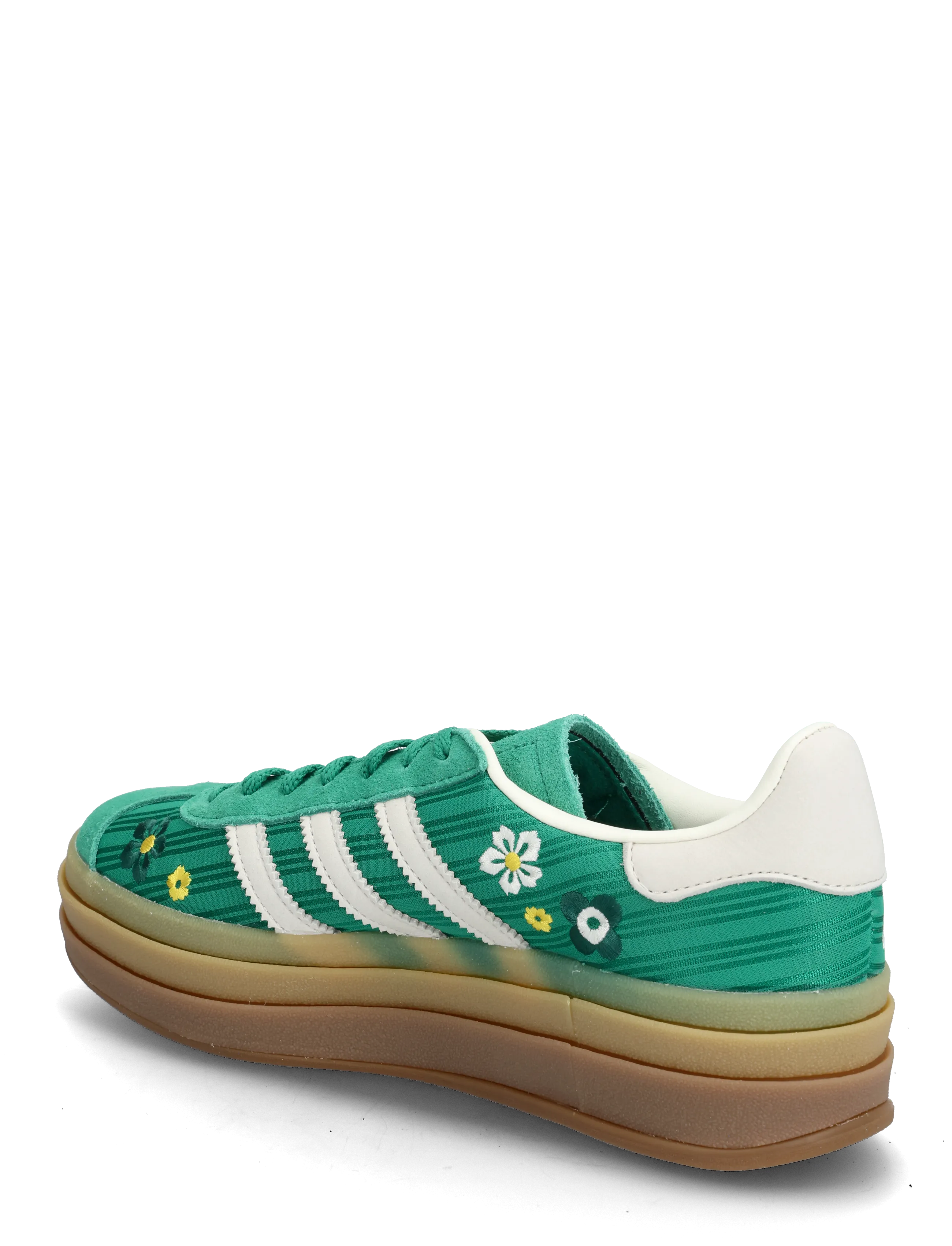 adidas Originals - GAZELLE BOLD W - lave sneakers - bgreen/owhite/eqtyel - 2