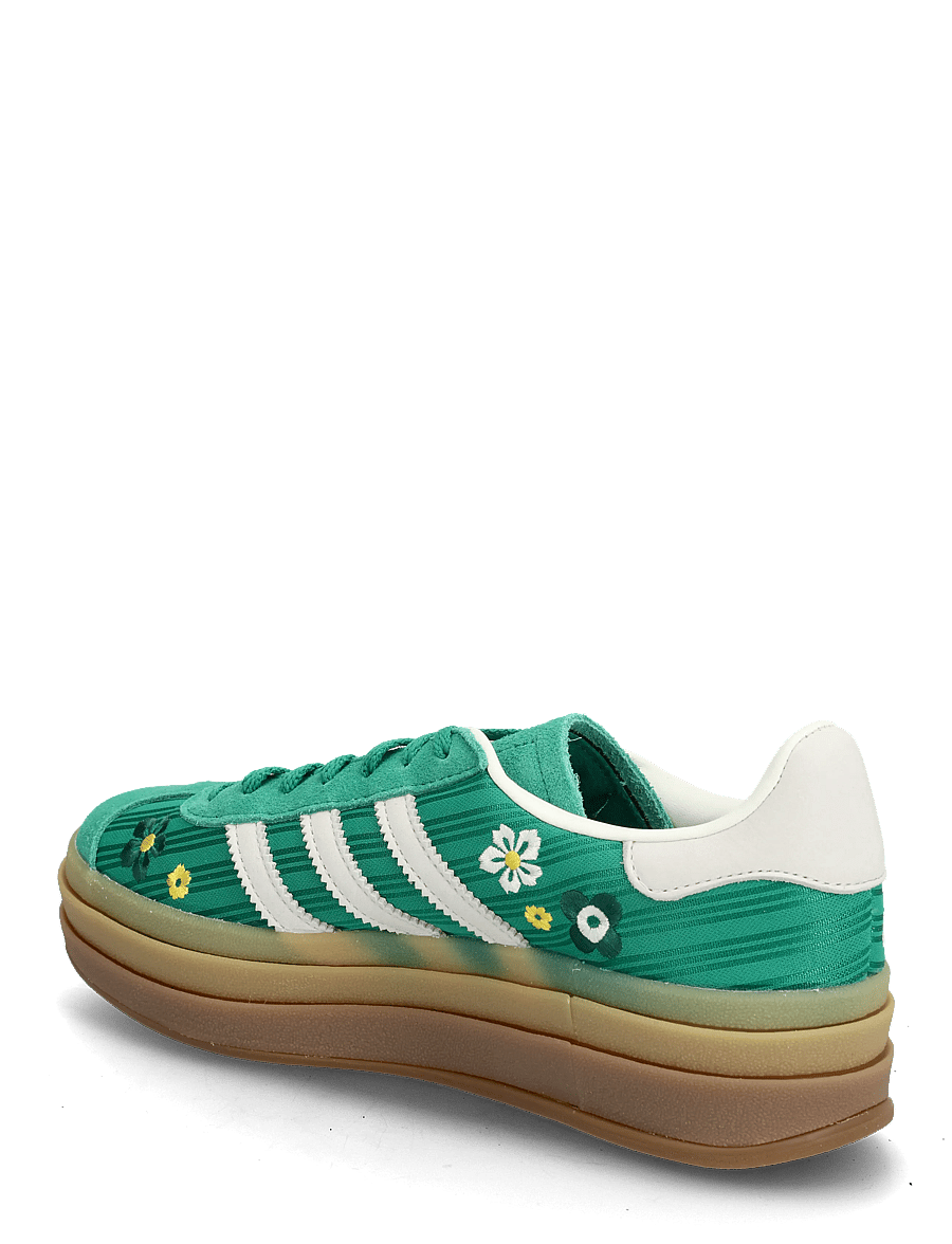 adidas Originals - GAZELLE BOLD W - niedrige sneakers - bgreen/owhite/eqtyel - 2
