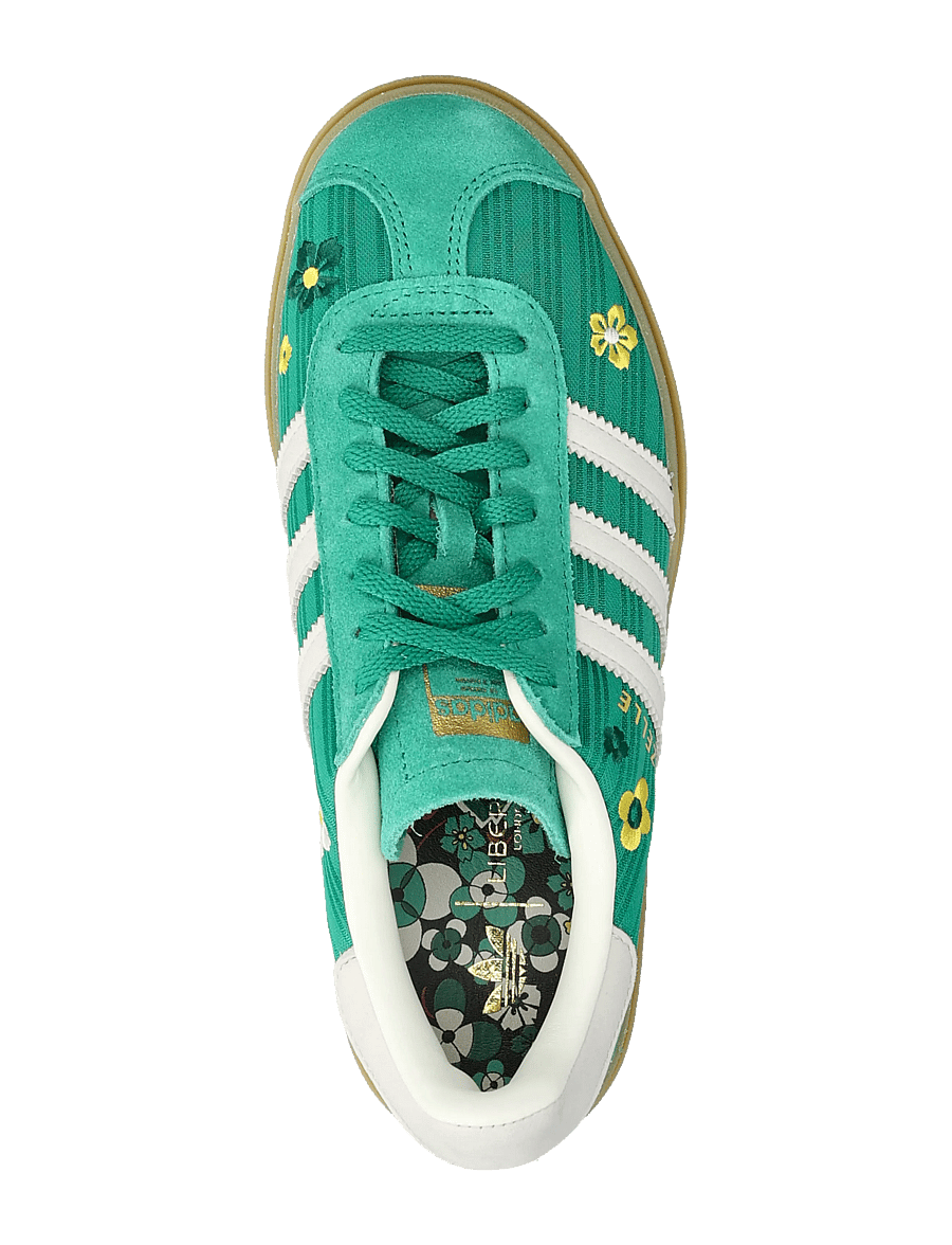 adidas Originals - GAZELLE BOLD W - niedrige sneakers - bgreen/owhite/eqtyel - 3