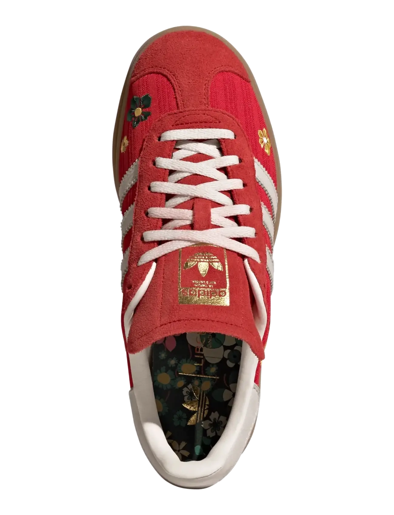 adidas Originals - GAZELLE BOLD W - niedrige sneakers - betsca/owhite/eqtyel - 4