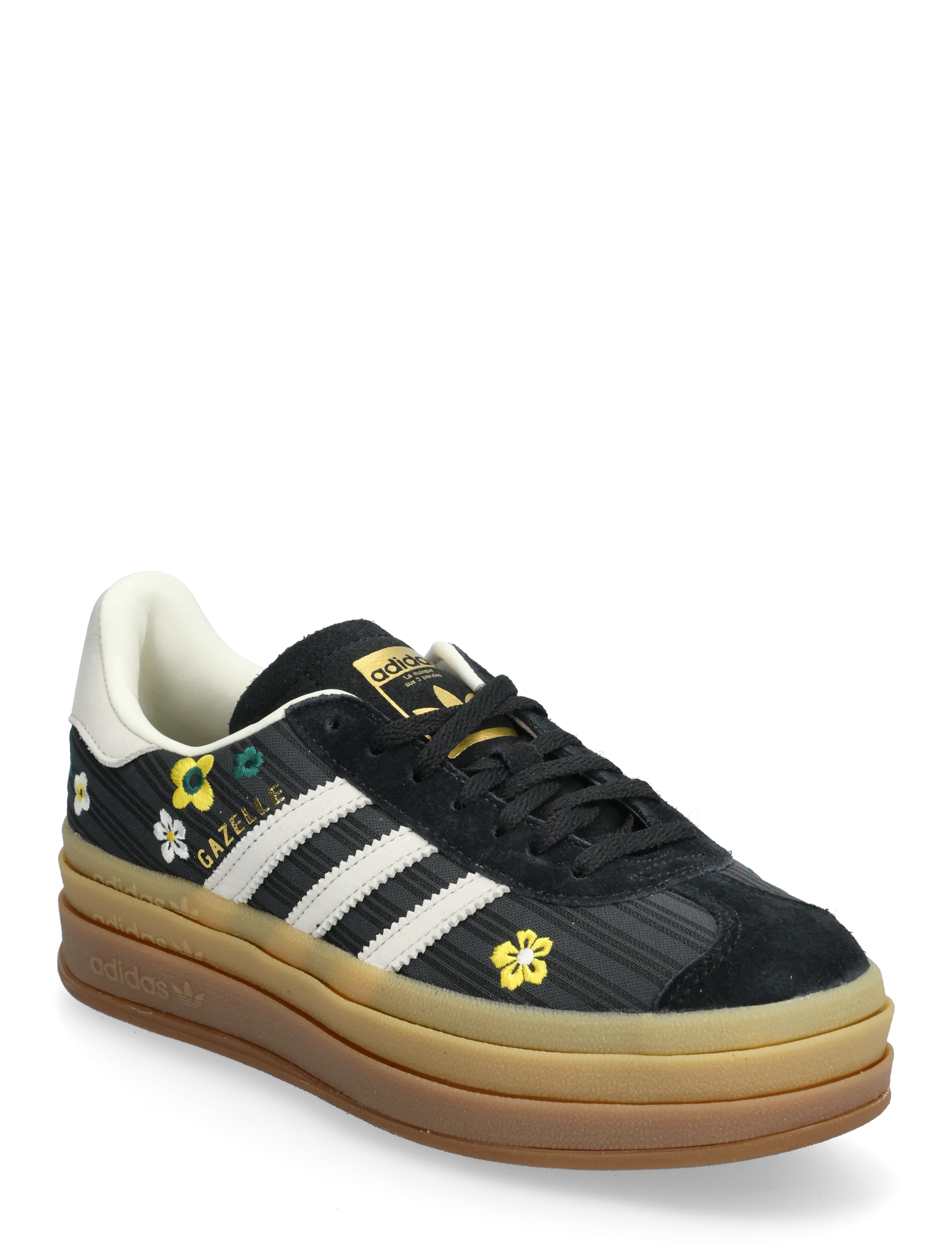 GAZELLE BOLD W - CBLACK/OWHITE/EQTYEL