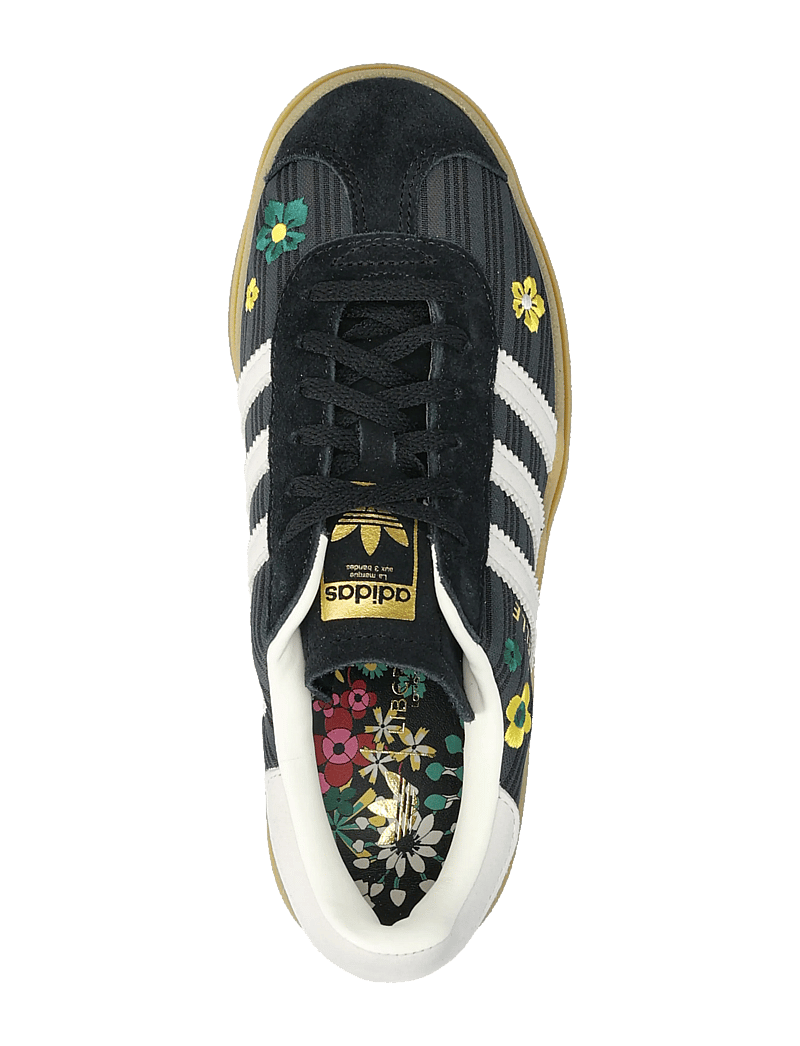 adidas Originals - GAZELLE BOLD W - låga sneakers - cblack/owhite/eqtyel - 3