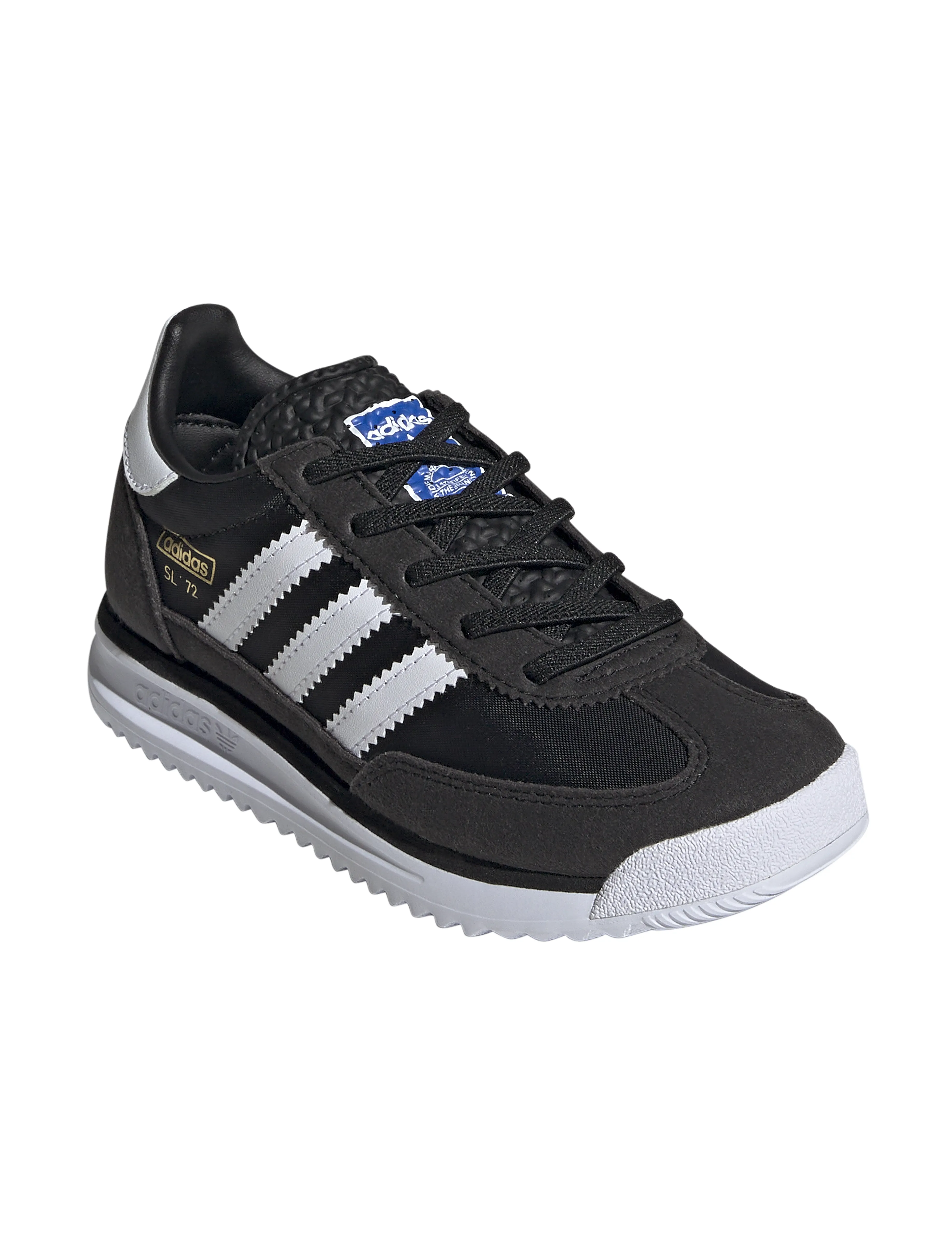adidas Originals SL 72 RS EL C - Tennised - COREBLACK/FTWWHT/BLUE / black