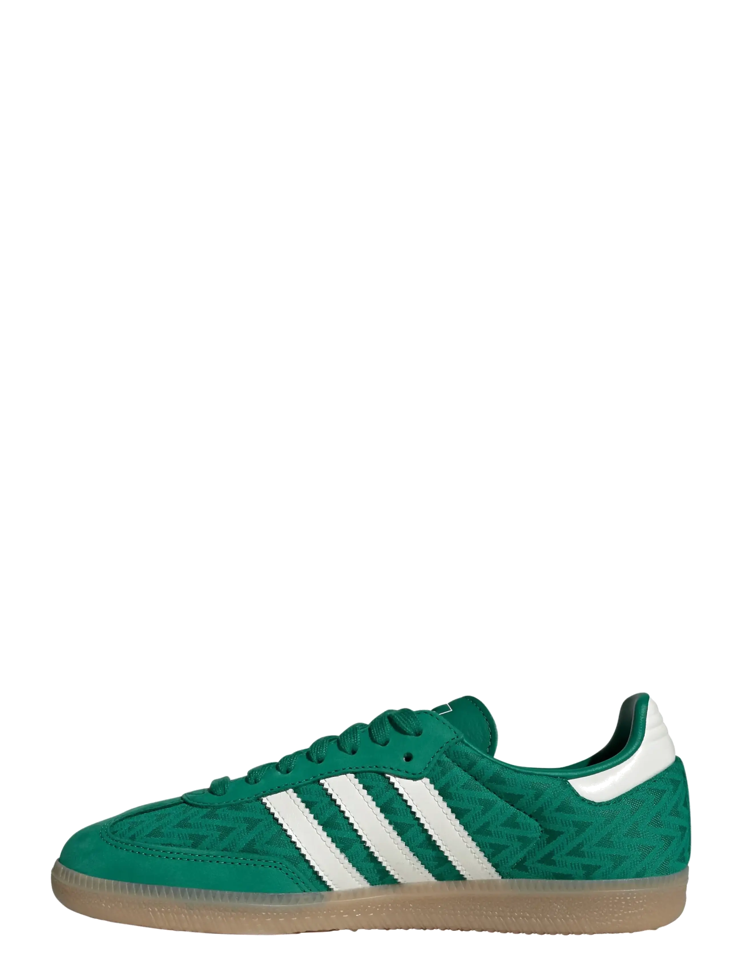 adidas Originals - SAMBA OG W - niedrige sneakers - bgreen/owhite/goldmt - 2