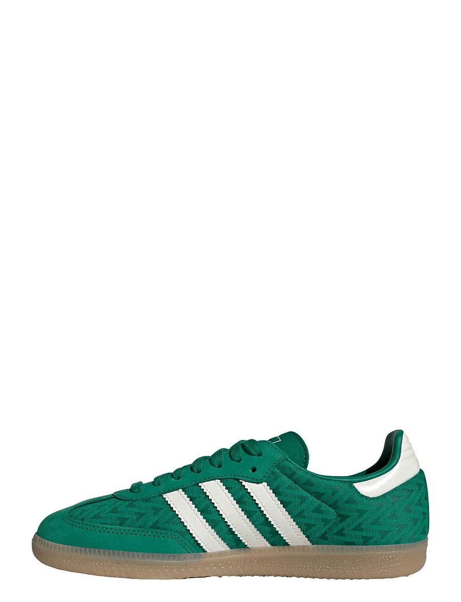 adidas Originals - SAMBA OG W - låga sneakers - bgreen/owhite/goldmt - 2