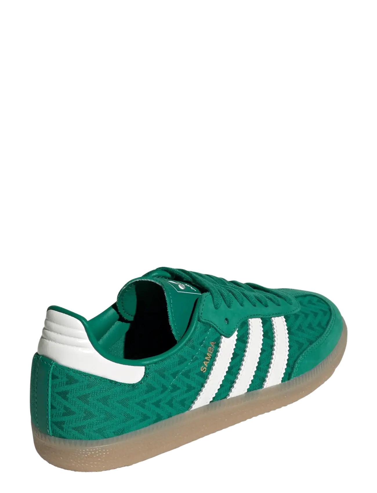 adidas Originals - SAMBA OG W - låga sneakers - bgreen/owhite/goldmt - 3
