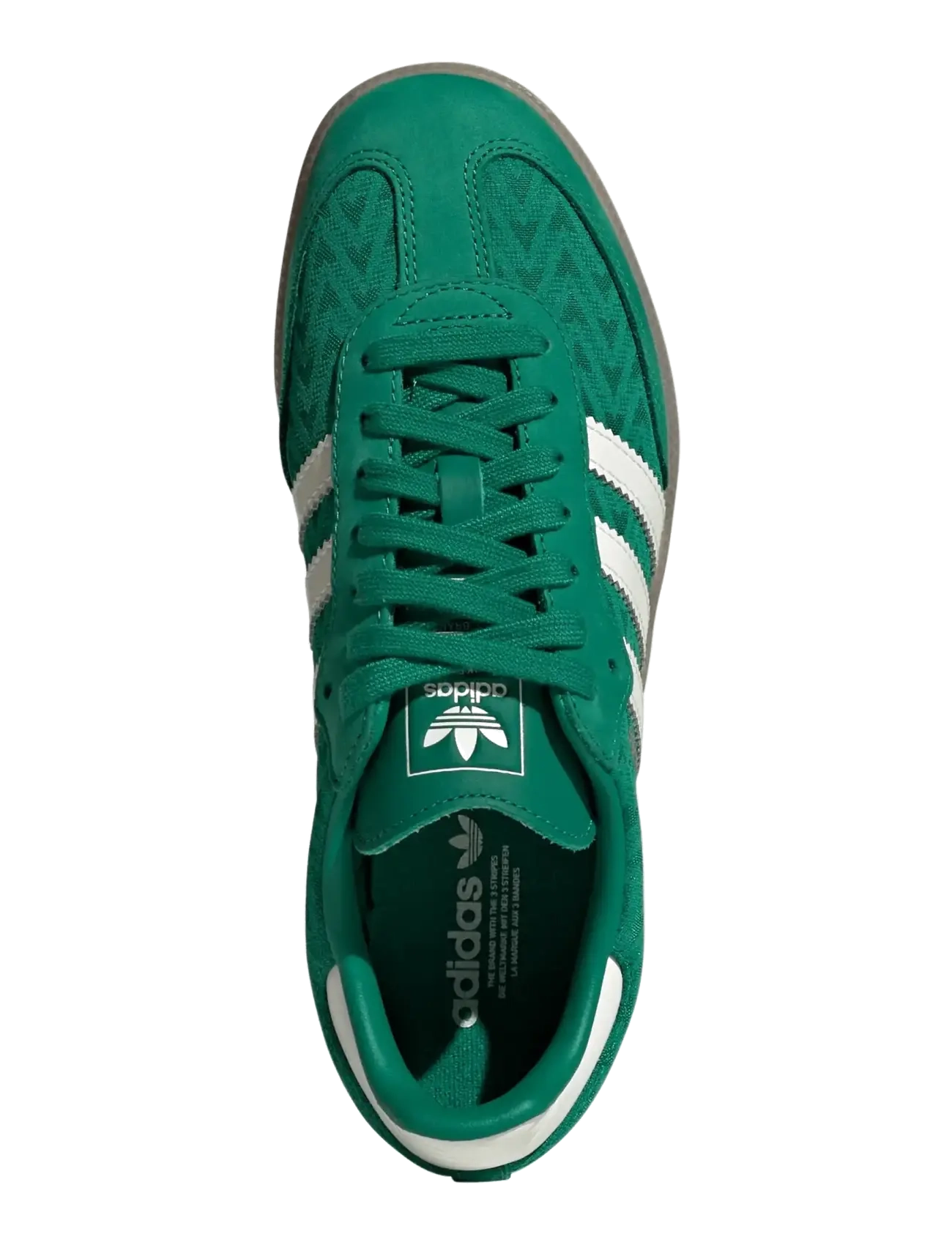 adidas Originals - SAMBA OG W - niedrige sneakers - bgreen/owhite/goldmt - 4